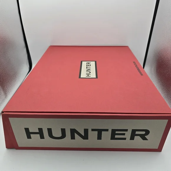 NIB NWT Hunter Intrepid Tall Rain/Snow Boots, White Willow/Gum, Women's 6 - Picture 5 of 16